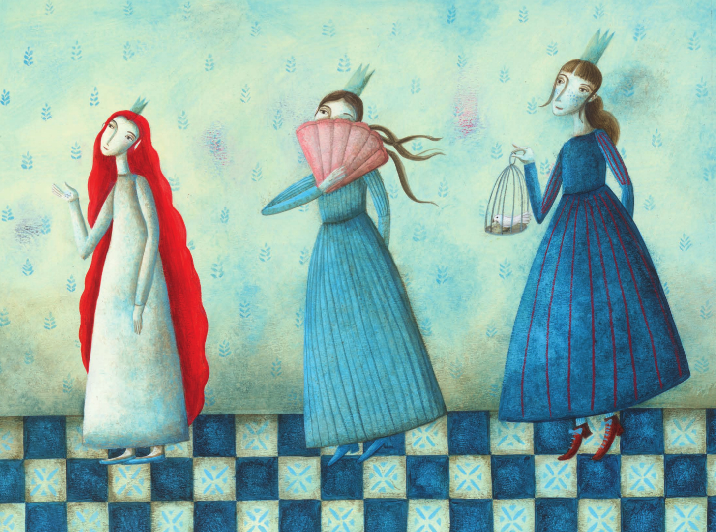 Kép a Rófusz Kinga illusztrálta, a A só című papírszínházból